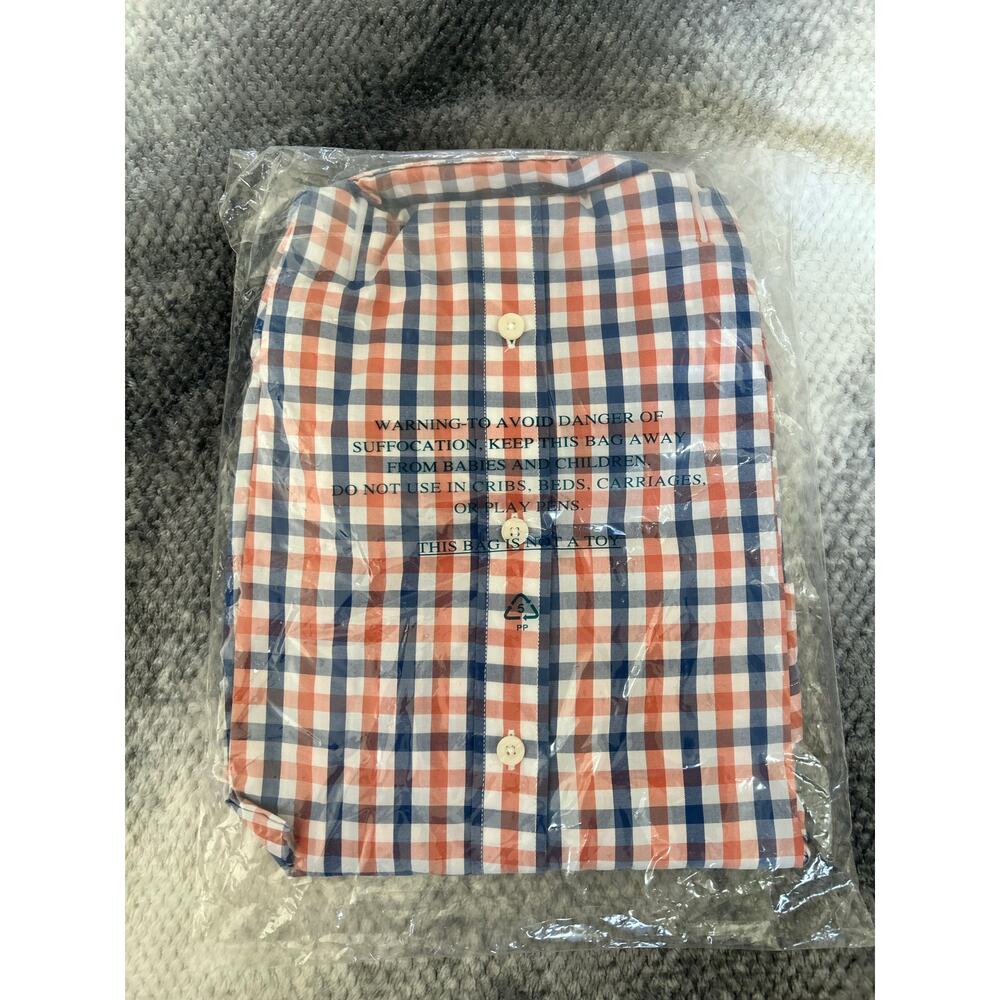 UNTUCKit Mens 'Highland' Tall Regular Fit Long Sleeve Button Up Plaid Shirt XXXL - Picture 2 of 5